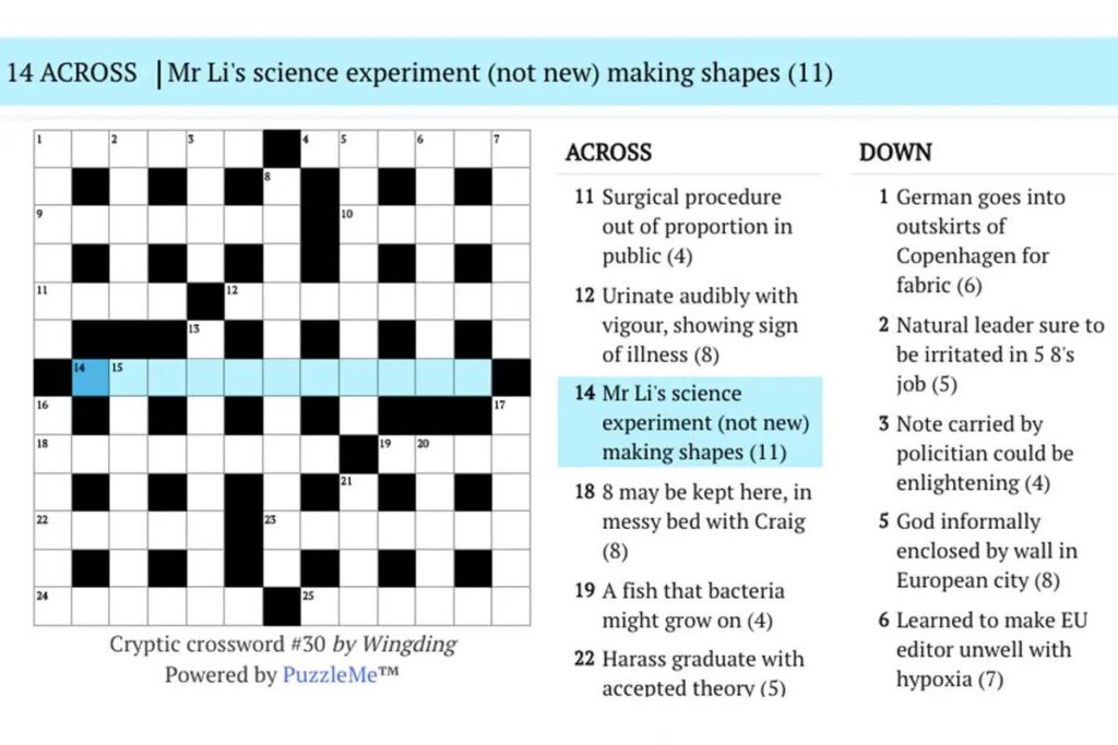 How can I get better at solving cryptic crossword clues?